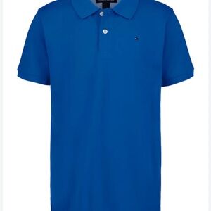 Tommy Hilfiger Boys Royal Blue Polo Shirt NWT